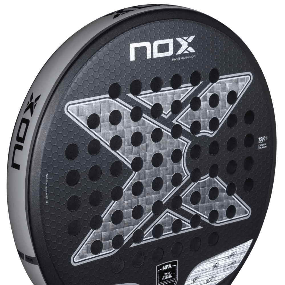 Pala Padel Nox Future Control 12K Alum NFA - Sur SportsPalas