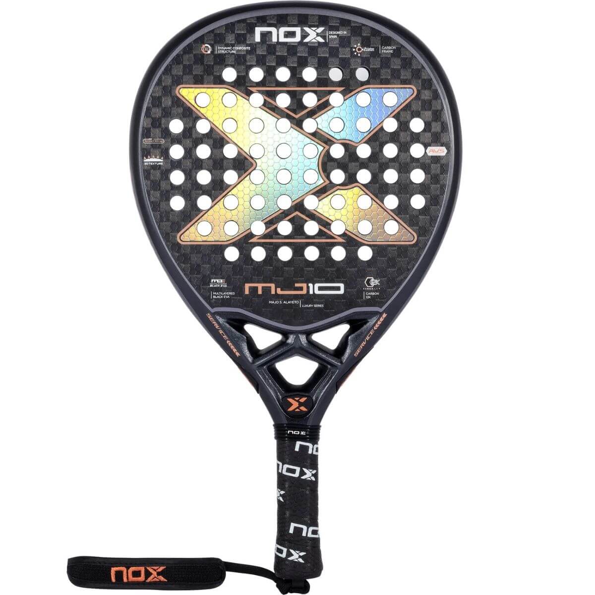 Pala Padel Nox MJ10 Gemelas Atomikas By Majo S.Alayeto (360 - 375gr) 2023 - Sur SportsPalas