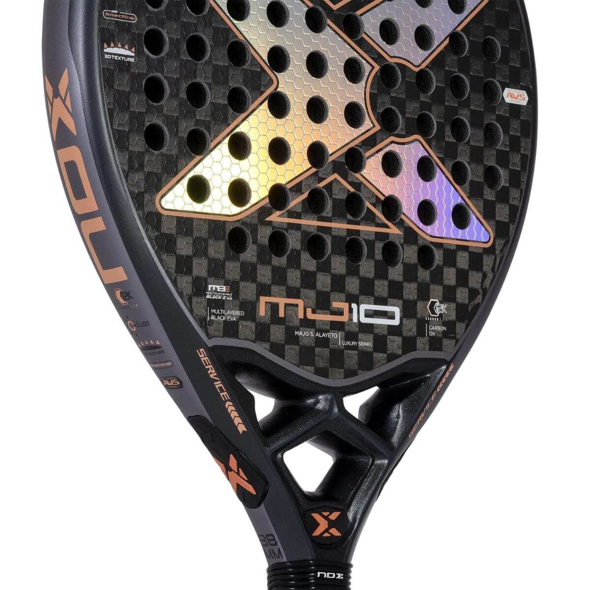 Pala Padel Nox MJ10 Gemelas Atomikas By Majo S.Alayeto (360 - 375gr) 2023 - Sur SportsPalas