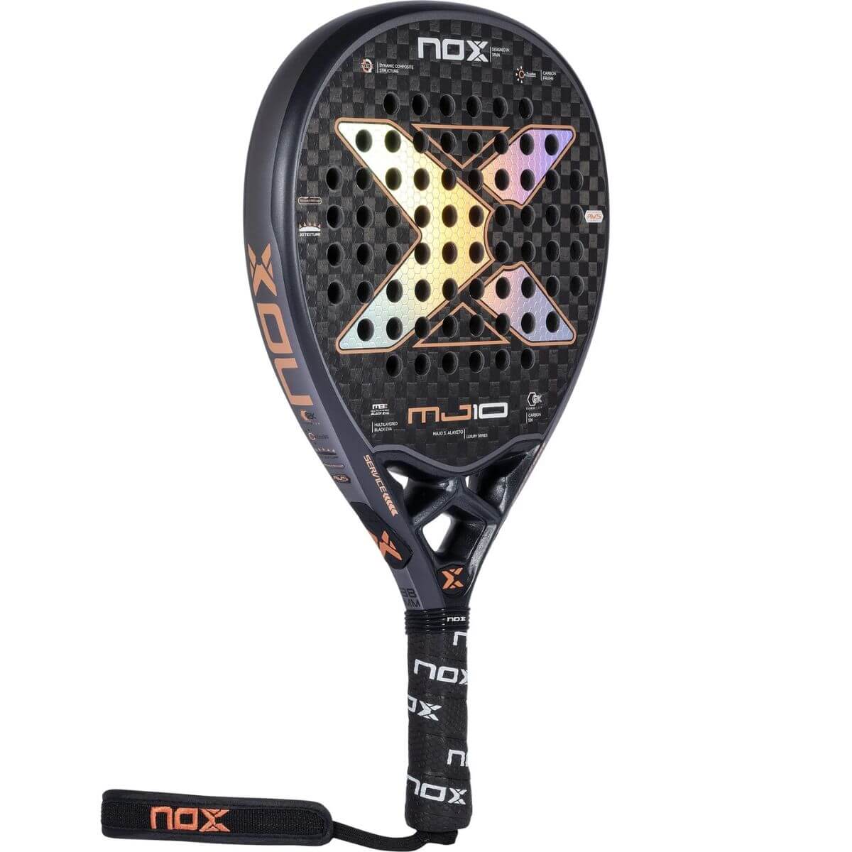 Pala Padel Nox MJ10 Gemelas Atomikas By Majo S.Alayeto (360 - 375gr) 2023 - Sur SportsPalas