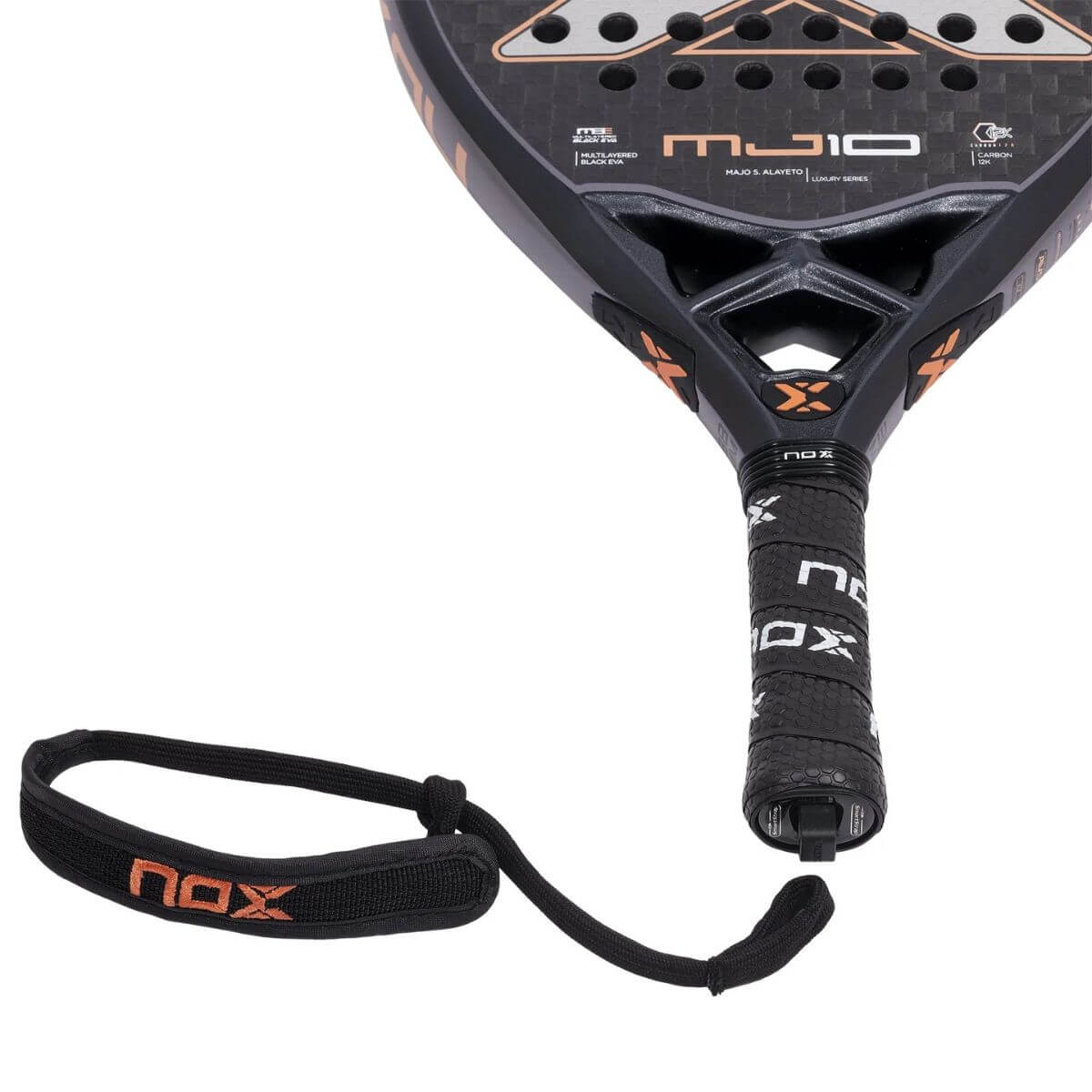 Pala Padel Nox MJ10 Gemelas Atomikas By Majo S.Alayeto (360 - 375gr) 2023 - Sur SportsPalas