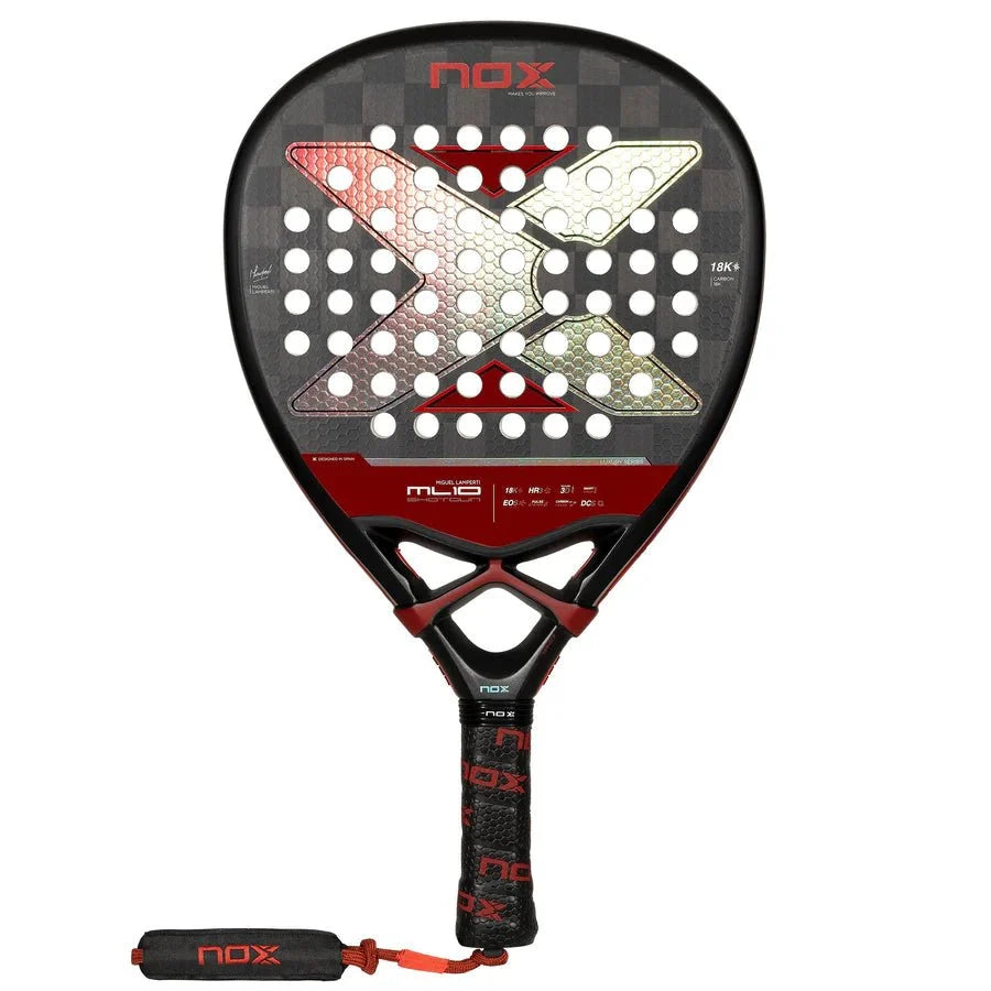 Pala Padel Nox ML10 Shotgun Luxury Series (360 - 375gr) 2024+Tarro de pelotas +Overgrip +Protector +Funda - Sur SportsPalas