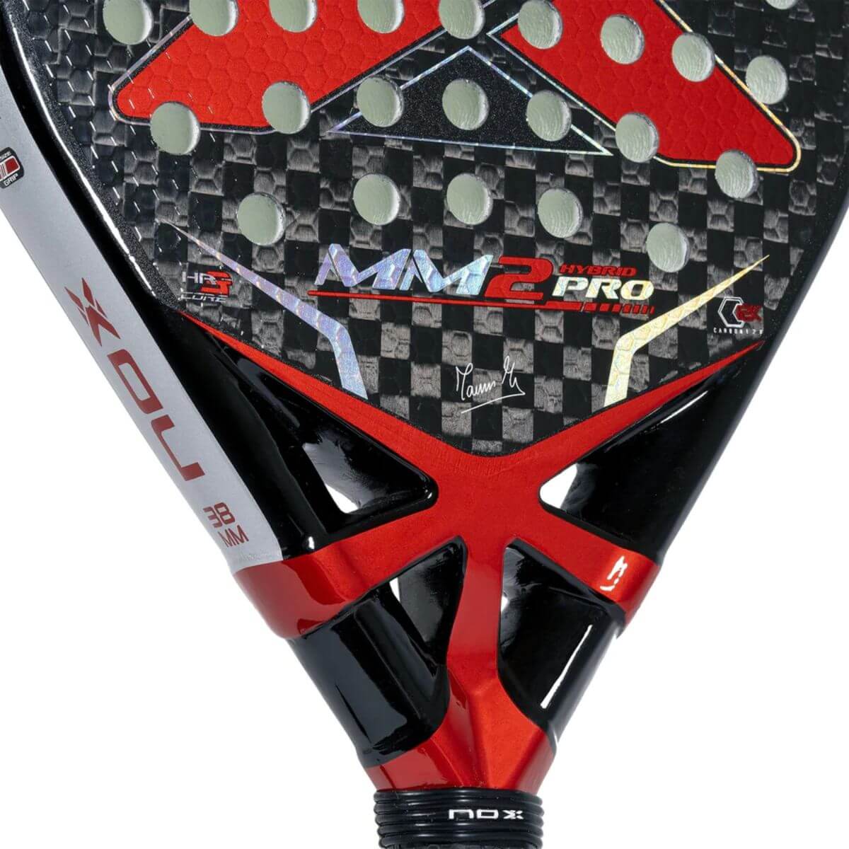 Pala Padel Nox MM2 Pro by Manu Martín (360 - 375gr) - Sur SportsPalas