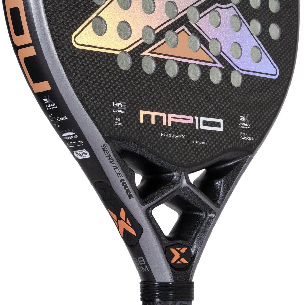 Pala Padel Nox MP10 Gemelas Atomikas By Mapi S.Alayeto (360 - 375gr) 2023 - Sur SportsPalas