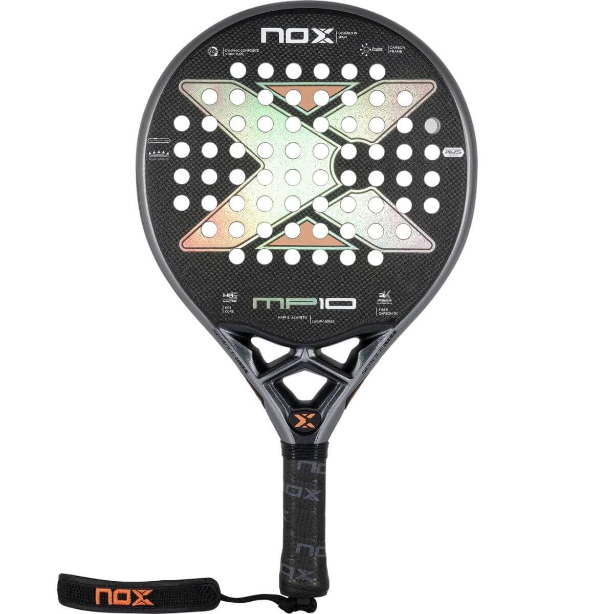 Pala Padel Nox MP10 Gemelas Atomikas By Mapi S.Alayeto (360 - 375gr) 2023 - Sur SportsPalas