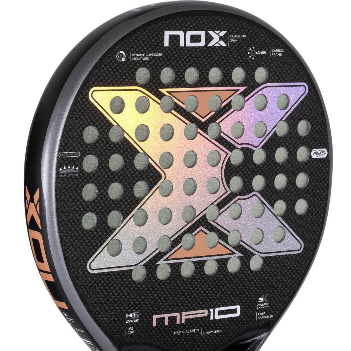 Pala Padel Nox MP10 Gemelas Atomikas By Mapi S.Alayeto (360 - 375gr) 2023 - Sur SportsPalas