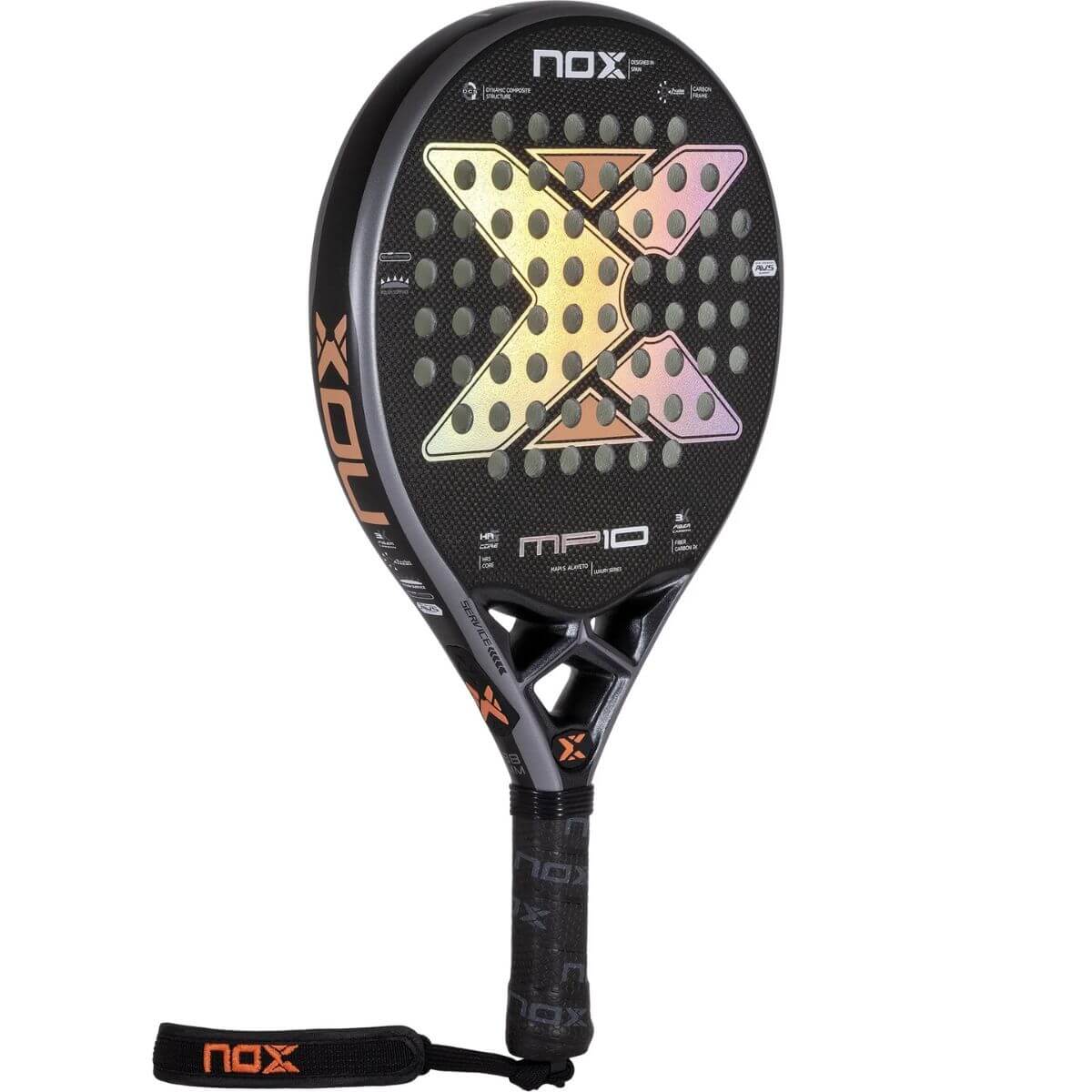Pala Padel Nox MP10 Gemelas Atomikas By Mapi S.Alayeto (360 - 375gr) 2023 - Sur SportsPalas