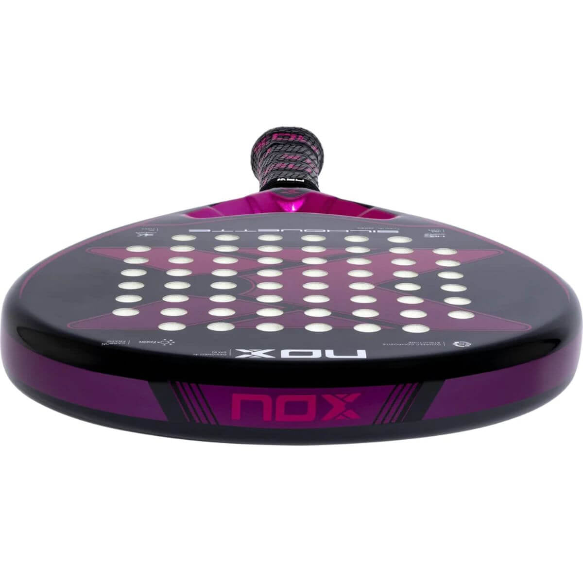 Pala Padel Nox Silhouette Casual Series (360 - 375gr) 2023 - Sur SportsPalas
