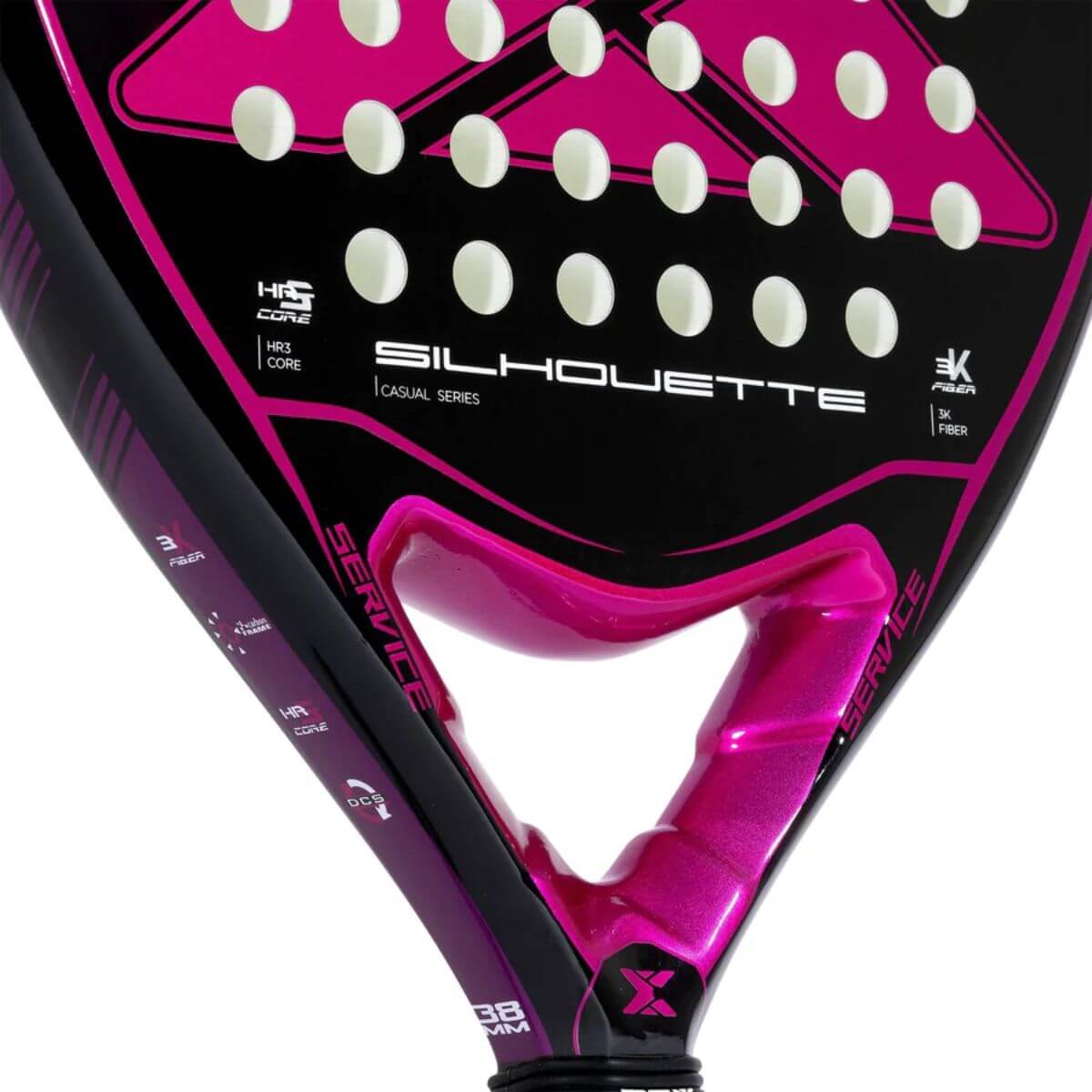 Pala Padel Nox Silhouette Casual Series (360 - 375gr) 2023 - Sur SportsPalas