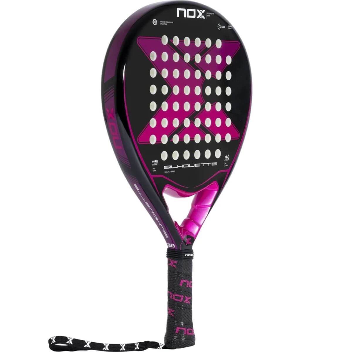 Pala Padel Nox Silhouette Casual Series (360 - 375gr) 2023 - Sur SportsPalas