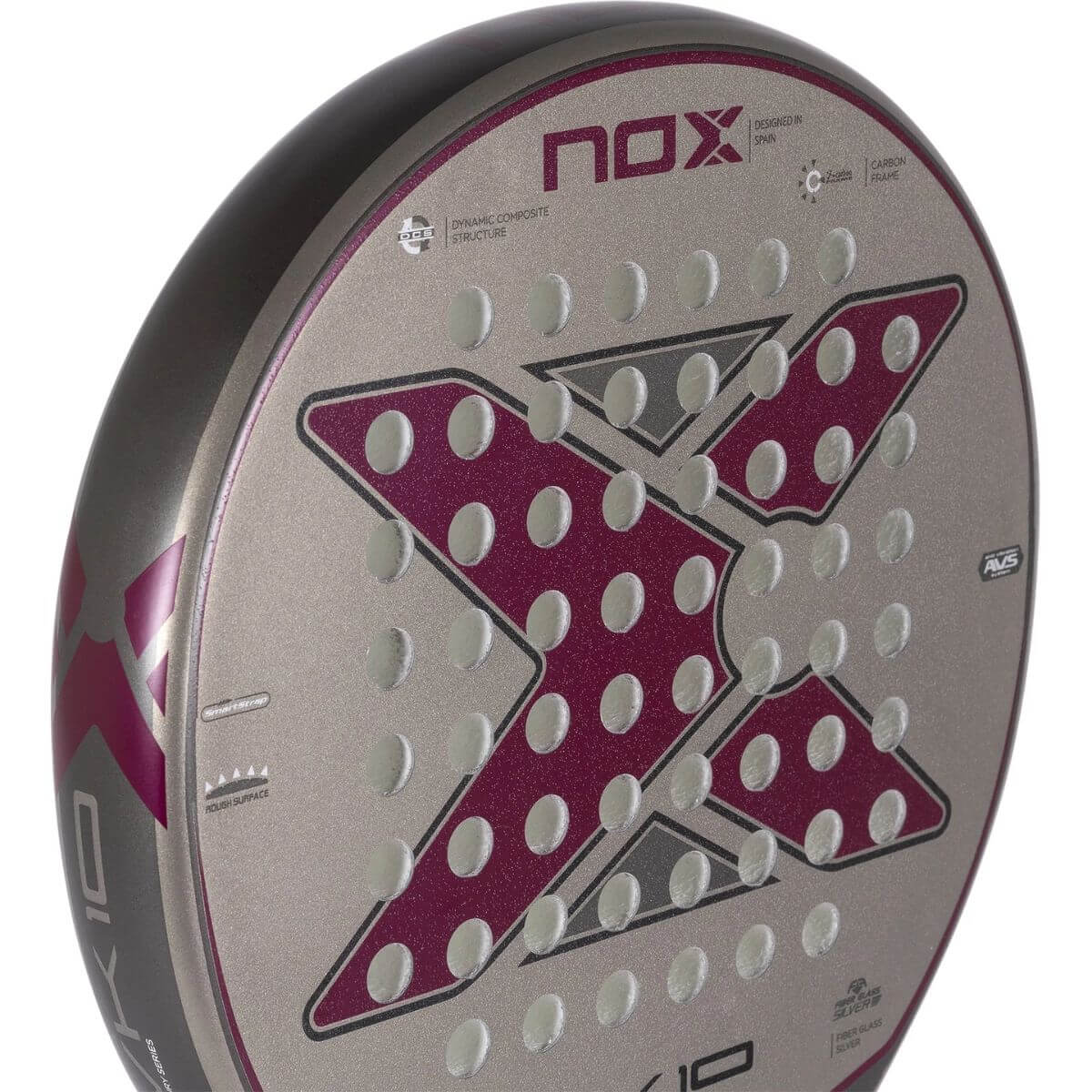 Pala Padel Nox VK10 By Aranzazu Osoro (360 - 375gr) 2023 - Sur SportsPalas