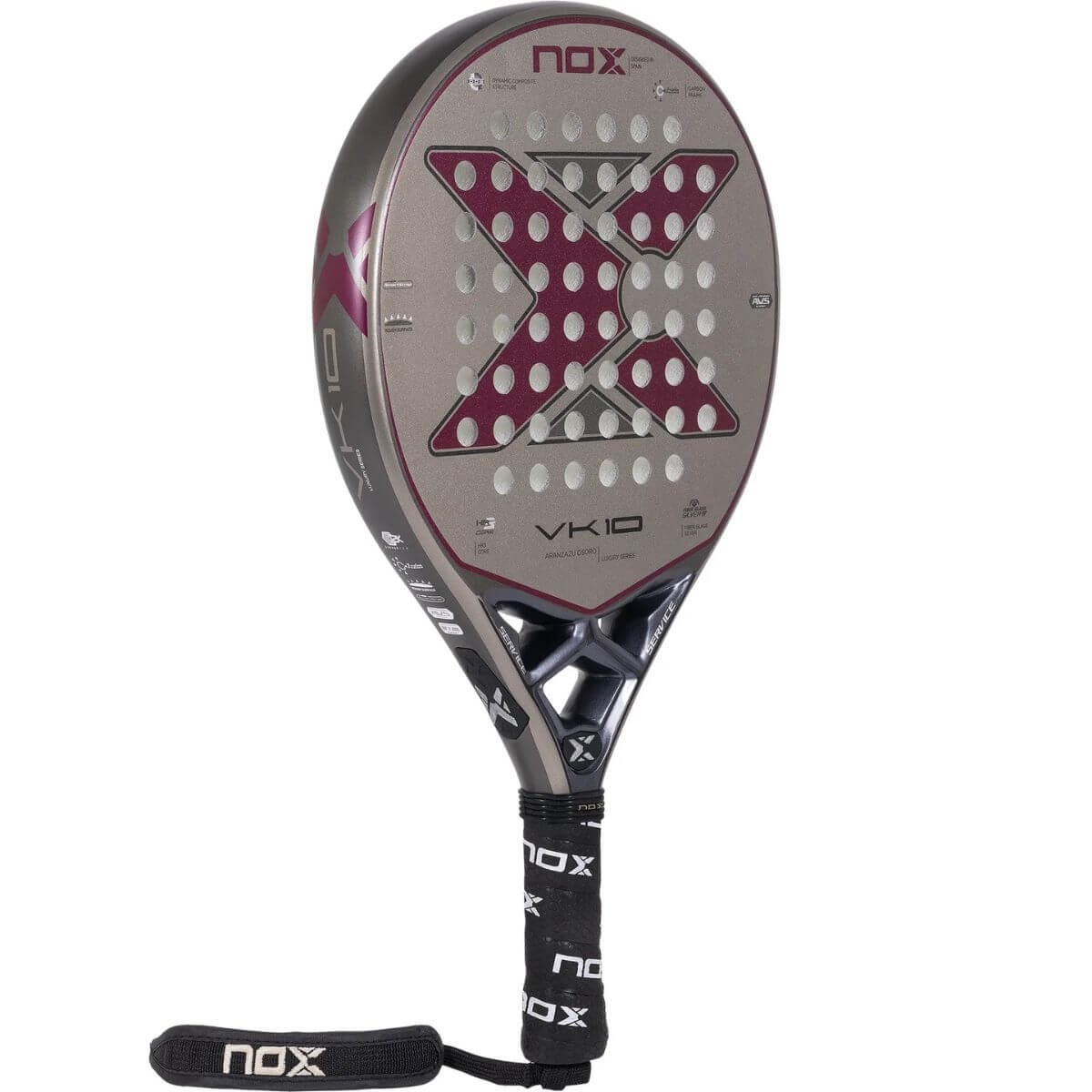 Pala Padel Nox VK10 By Aranzazu Osoro (360 - 375gr) 2023 - Sur SportsPalas