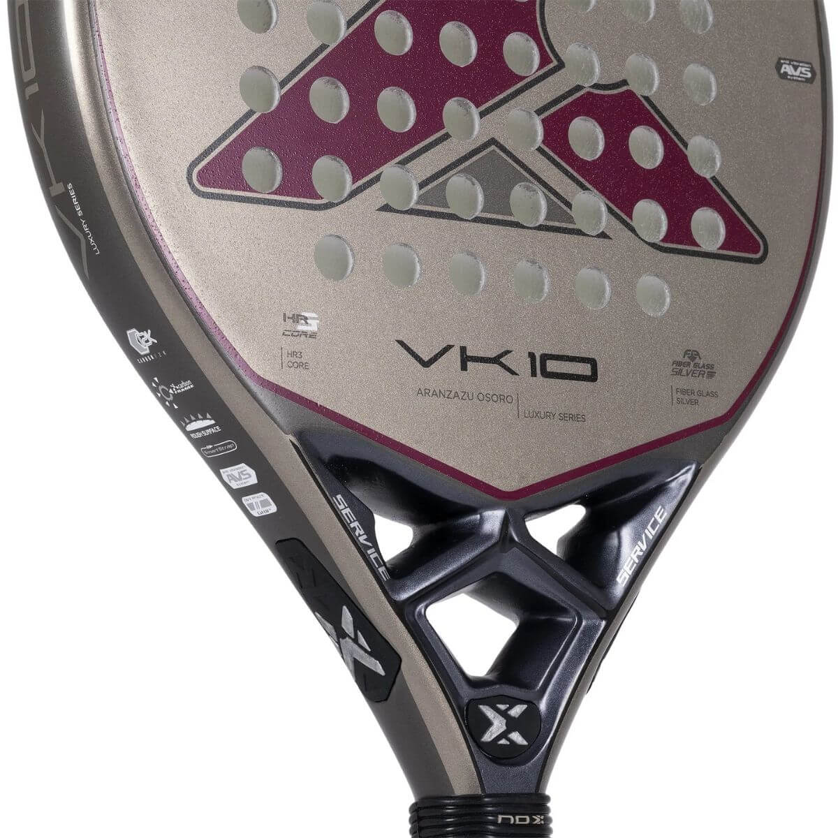 Pala Padel Nox VK10 By Aranzazu Osoro (360 - 375gr) 2023 - Sur SportsPalas