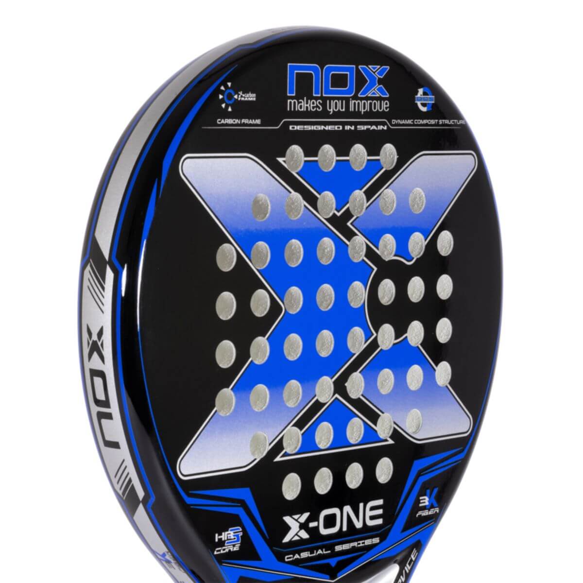 Pala Padel Nox X - One Azul (360 - 375gr) - Sur SportsPalas