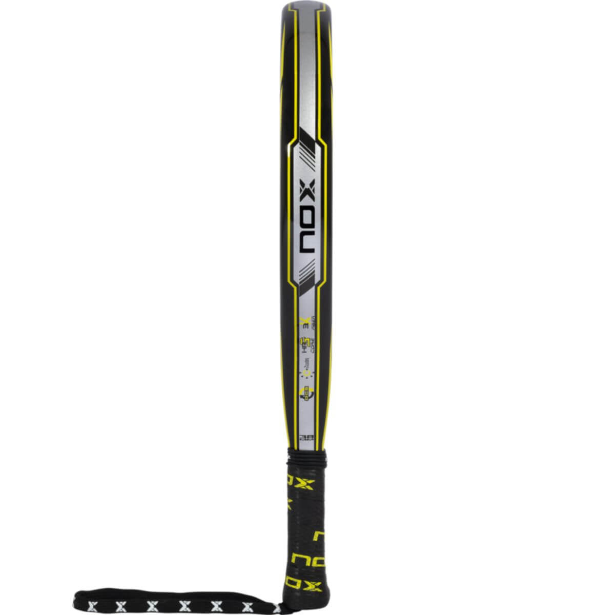 Pala Padel Nox XOne Amarilla Verde (360 - 375gr) - Sur SportsPalas