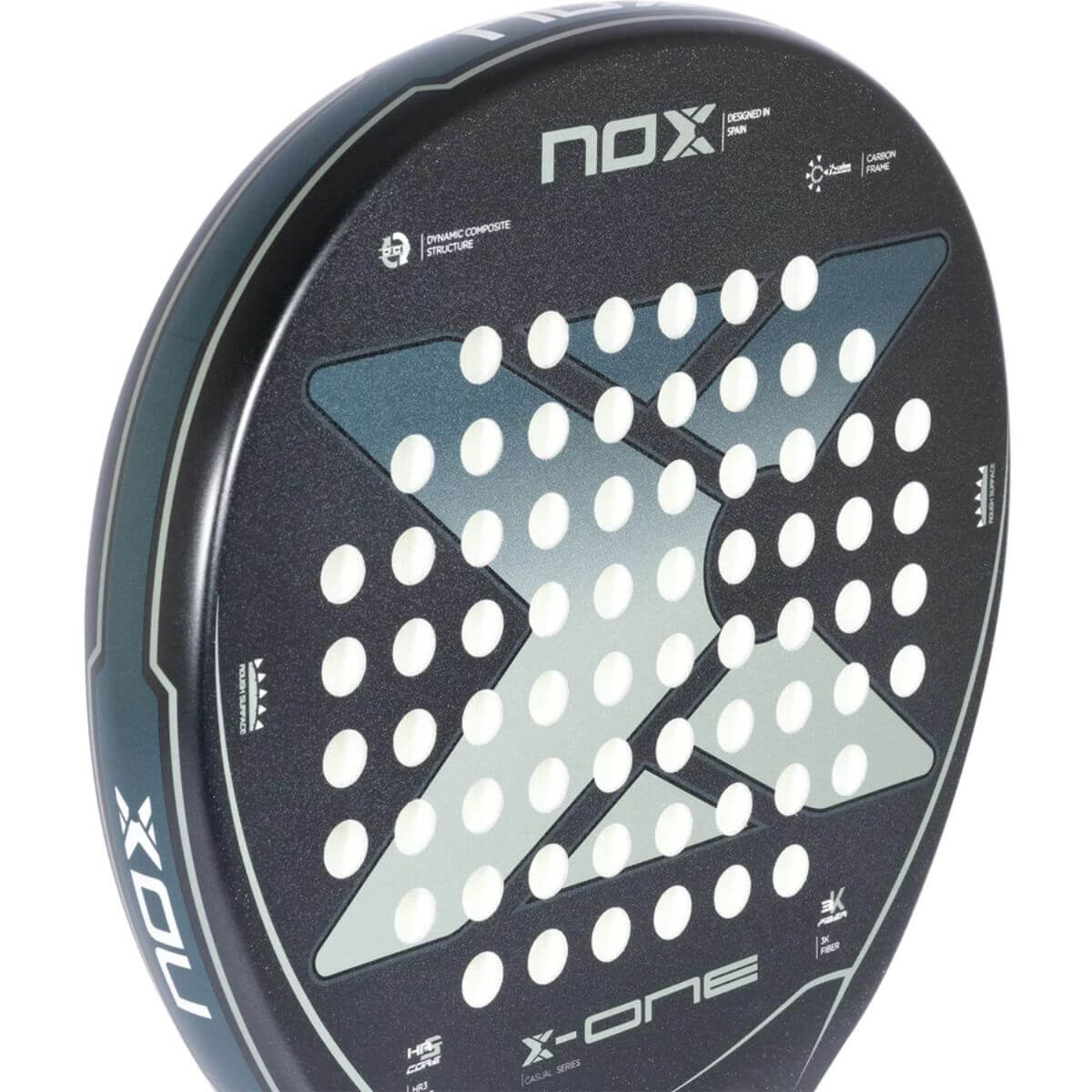 Pala Padel Nox XOne Evo Blue (360 - 375gr) 2023 - Sur SportsPalas