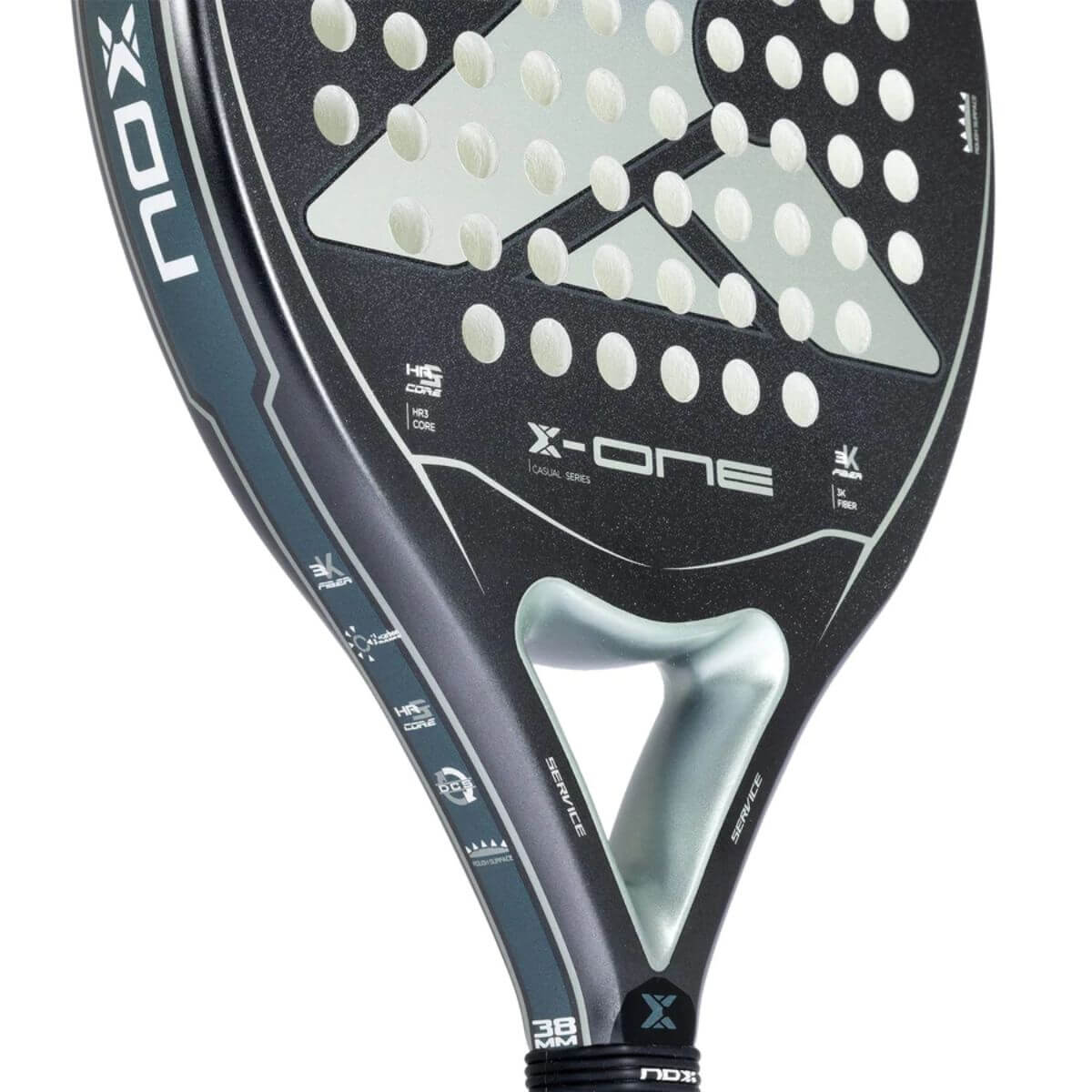 Pala Padel Nox XOne Evo Blue (360 - 375gr) 2023 - Sur SportsPalas