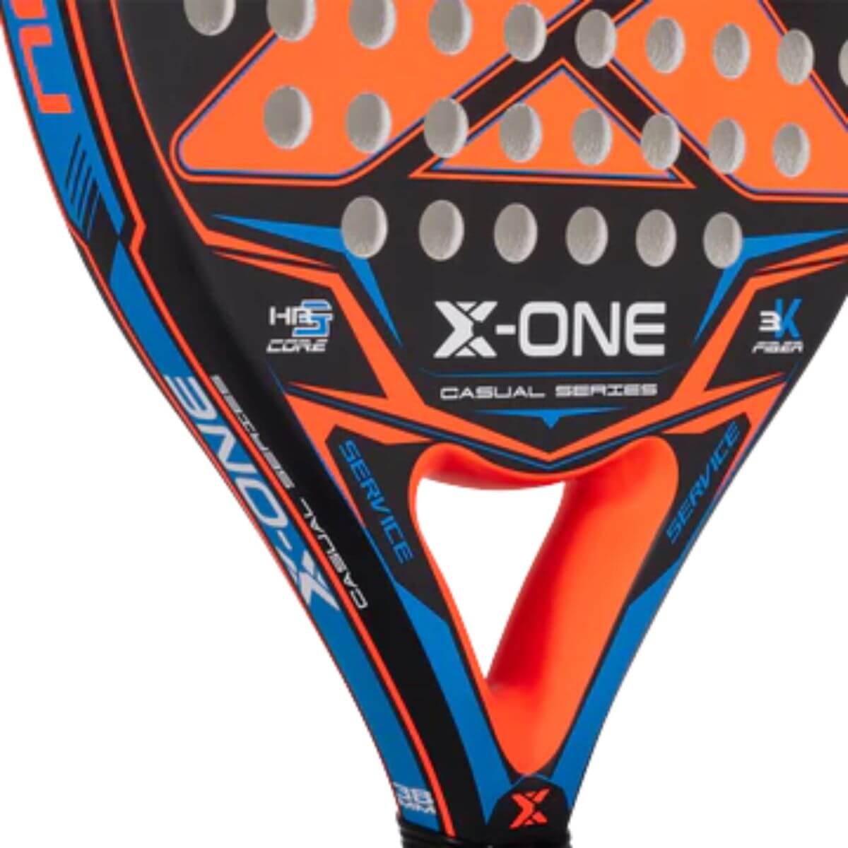 Pala Padel Nox XOne Evo Colours Rough Surface (360 - 375gr) - Sur SportsPalas