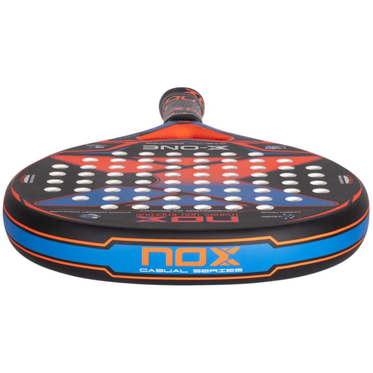 Pala Padel Nox XOne Evo Colours Rough Surface (360 - 375gr) - Sur SportsPalas
