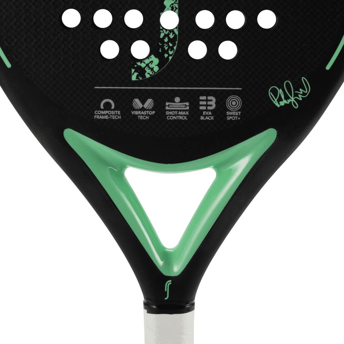 Pala Robin Soderling Cobra Edition Snakeskin Menta (335 - 365 gr) - Sur SportsPalas