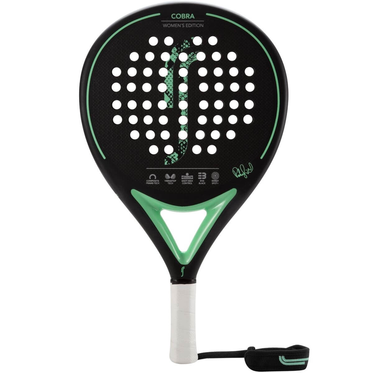 Pala Robin Soderling Cobra Edition Snakeskin Menta (335 - 365 gr) - Sur SportsPalas