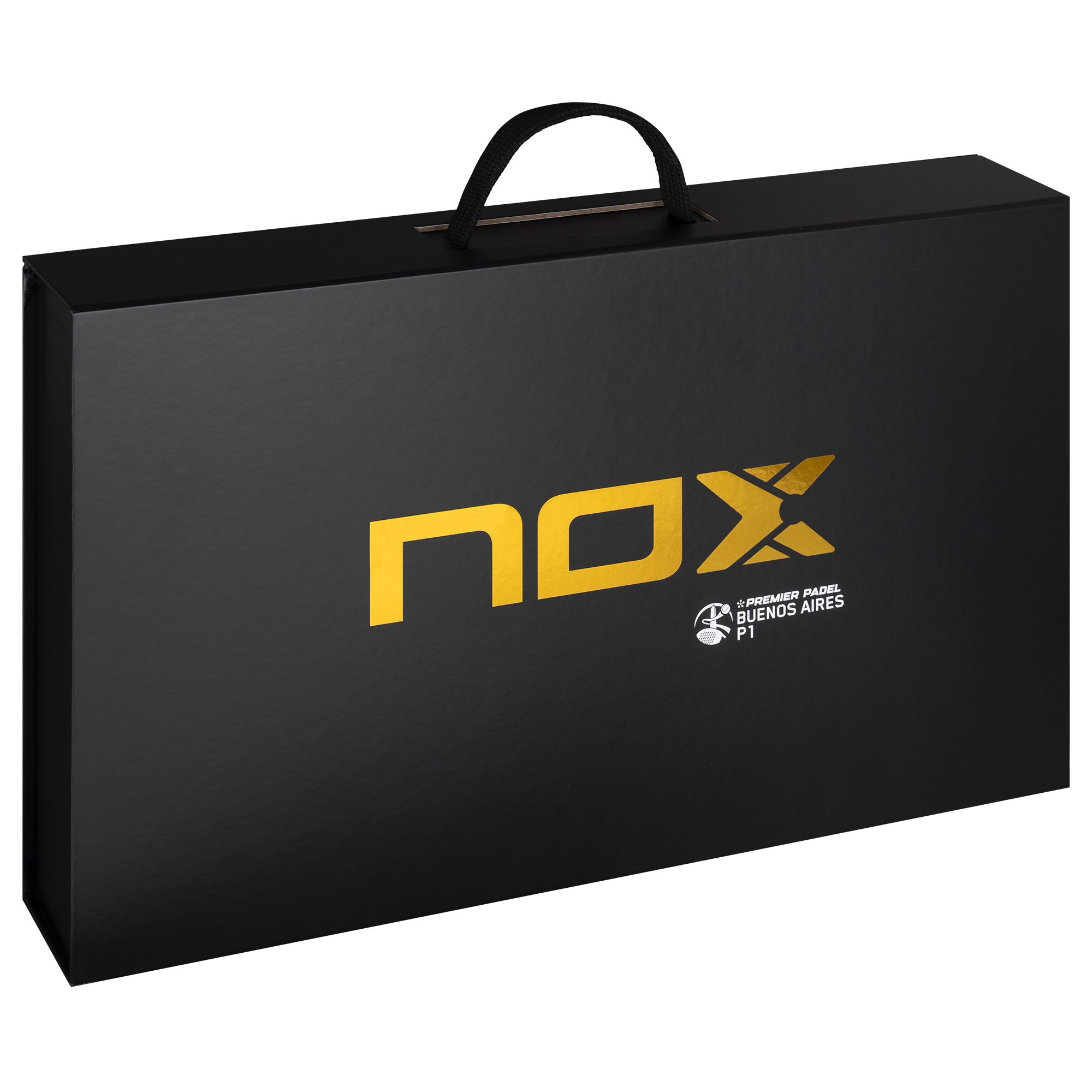 Pala Padel Nox AT10 Luxury Genius 18K Alum Buenos Aires Exclusive Edition 2026 + Overgrip + Protector + Llavero