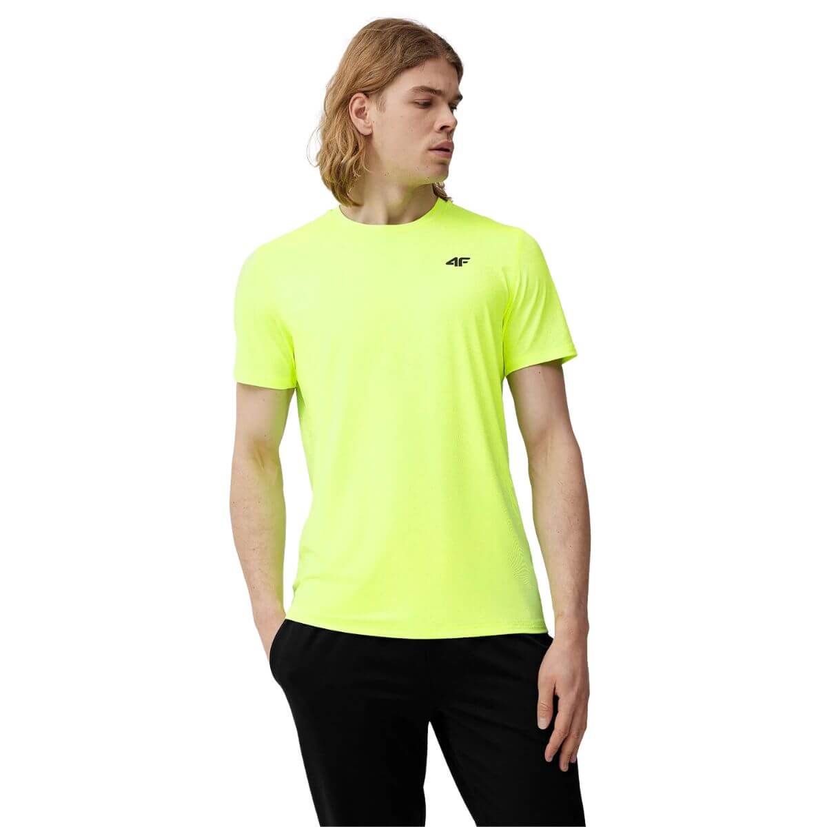 Polera 4F Amarillo Fluor - Sur SportsVestuario