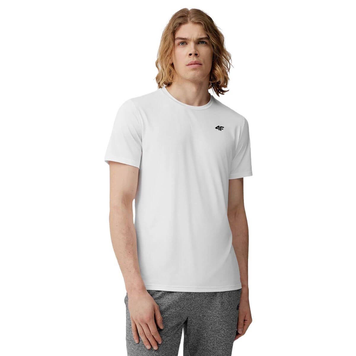 Polera 4F Blanca - Sur SportsVestuario