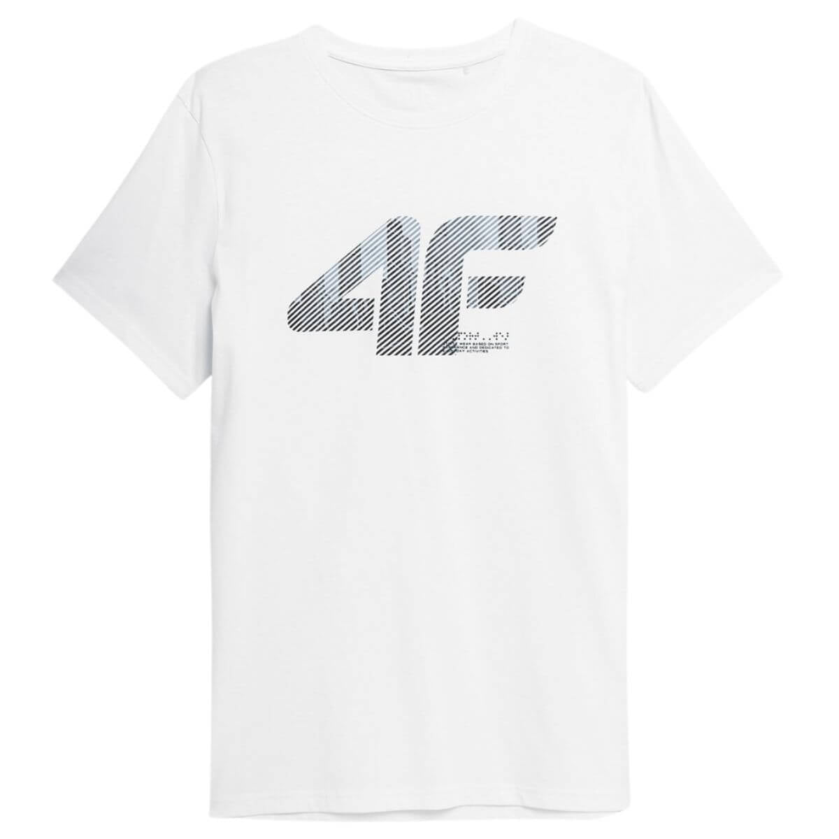 Polera 4F Blanca - Sur SportsVestuario