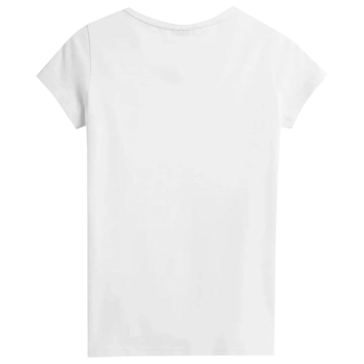 Polera 4F Mujer Blanca - Sur SportsVestuario
