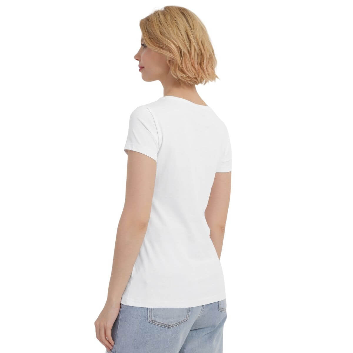 Polera 4F Mujer Blanca - Sur SportsVestuario