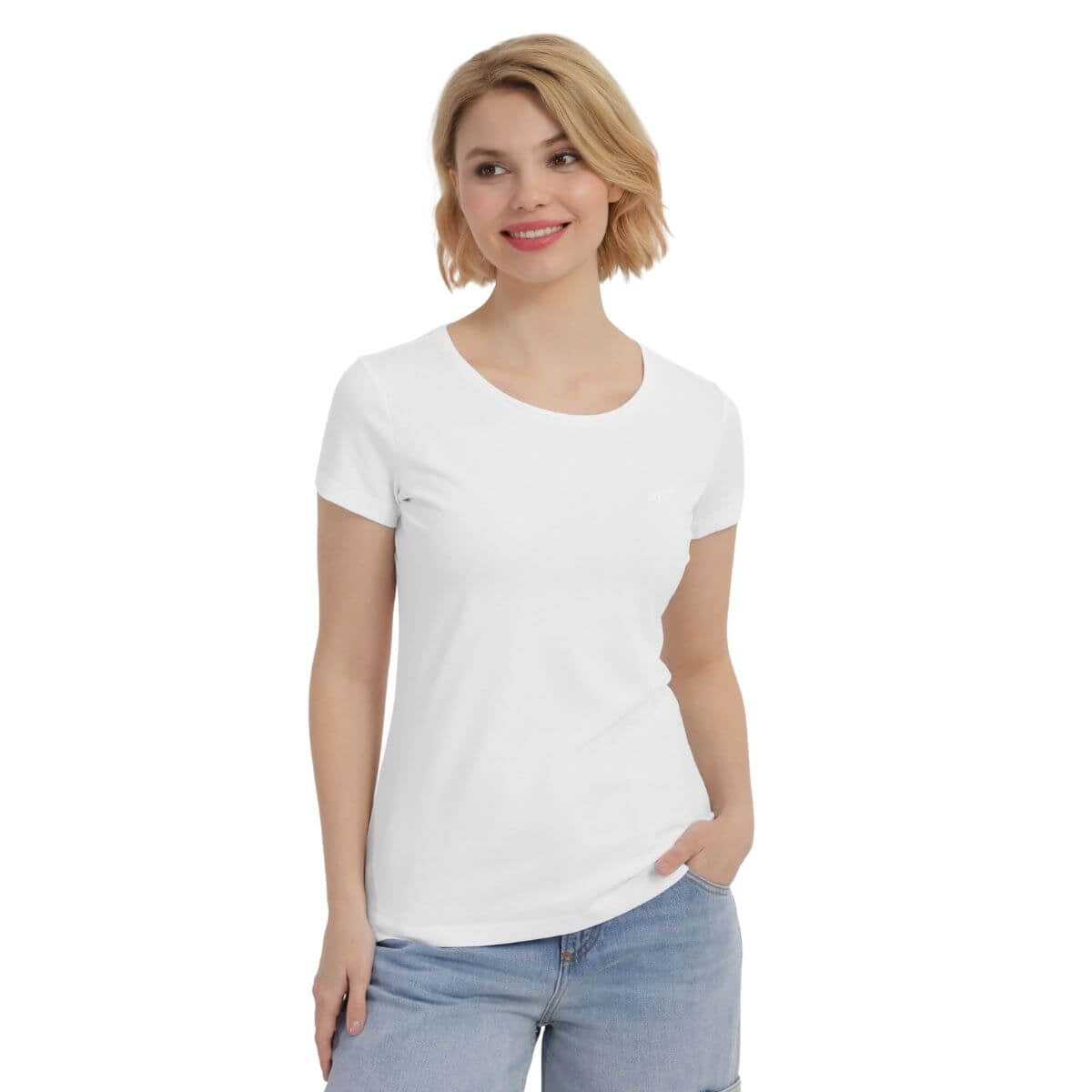 Polera 4F Mujer Blanca - Sur SportsVestuario