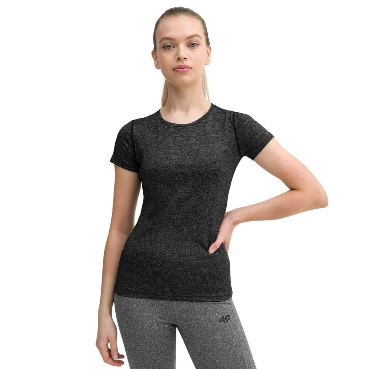 Polera 4F Mujer Gris - Sur SportsVestuario