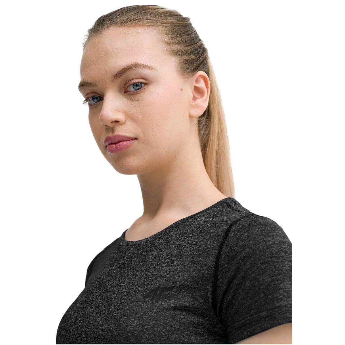 Polera 4F Mujer Gris - Sur SportsVestuario