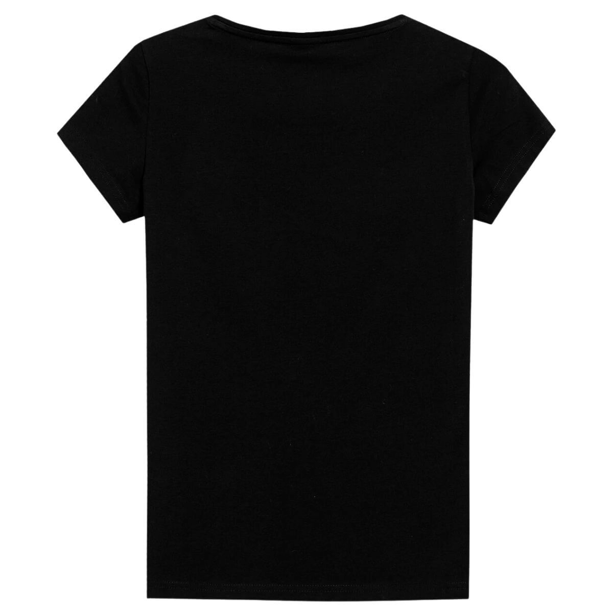 Polera 4F Mujer Negra - Sur SportsVestuario