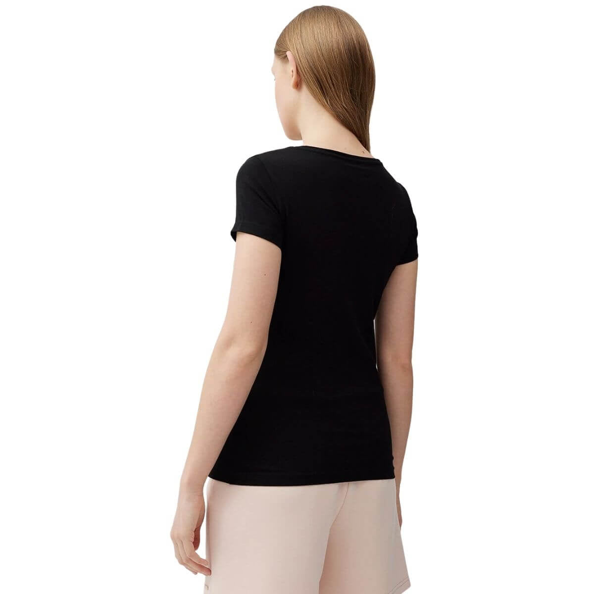 Polera 4F Mujer Negra - Sur SportsVestuario