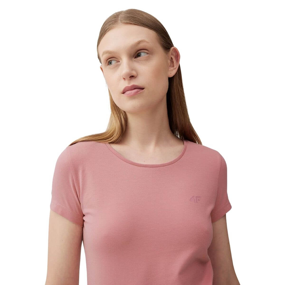 Polera 4F Mujer Rosado - Sur SportsVestuario