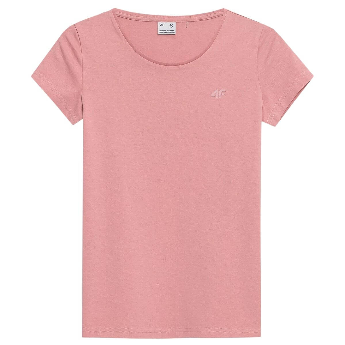 Polera 4F Mujer Rosado - Sur SportsVestuario
