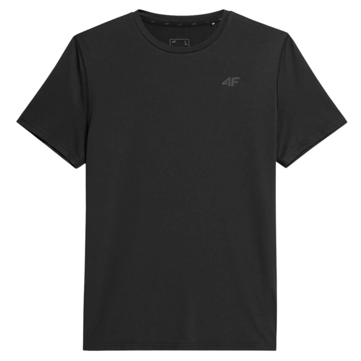 Polera 4F Negra - Sur SportsVestuario