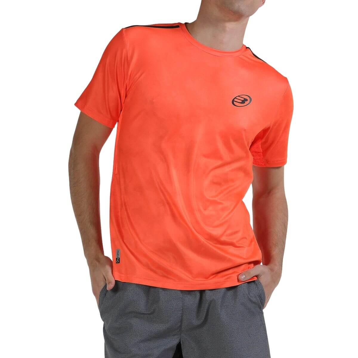 Polera Bullpadel Moare Coral Fluor - Sur SportsVestuario