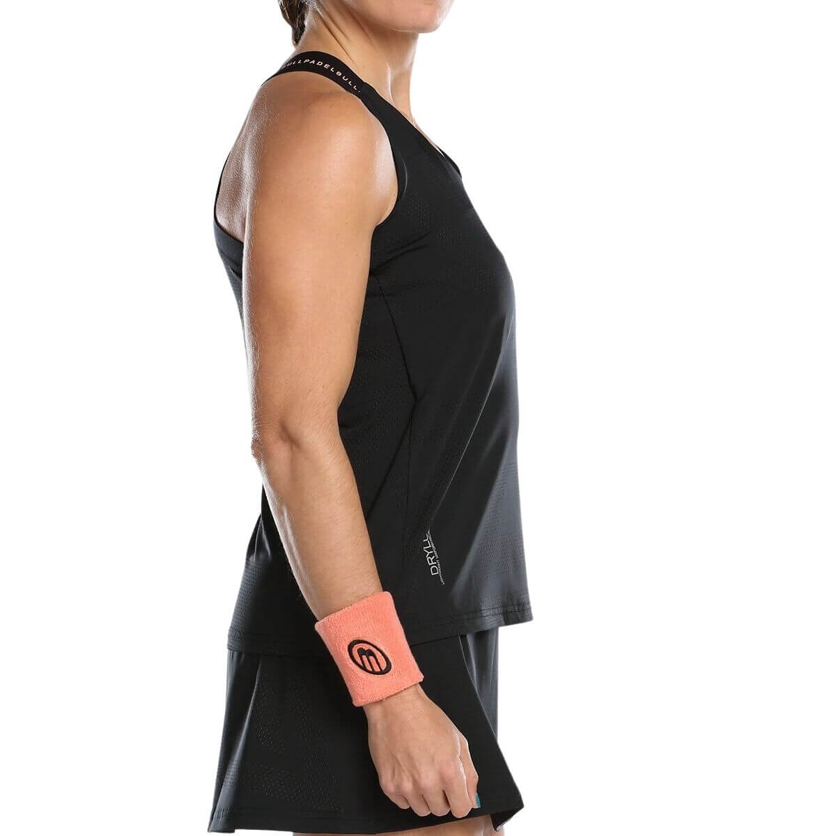Polera Bullpadel Mujer Tirantes Acoda Negra - Sur SportsVestuario