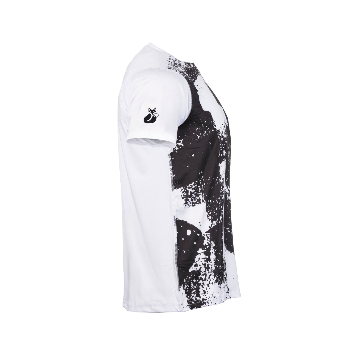 Polera Full Print Poly Tilki Temel - Blanca