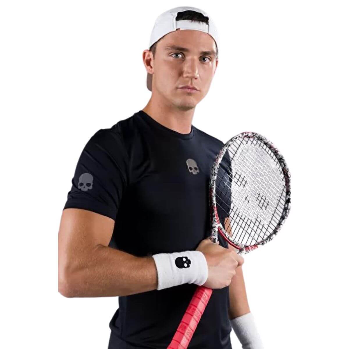 Polera Hydrogen Básica Técnica Negra Logo Centro Hombre - Sur SportsVestuario