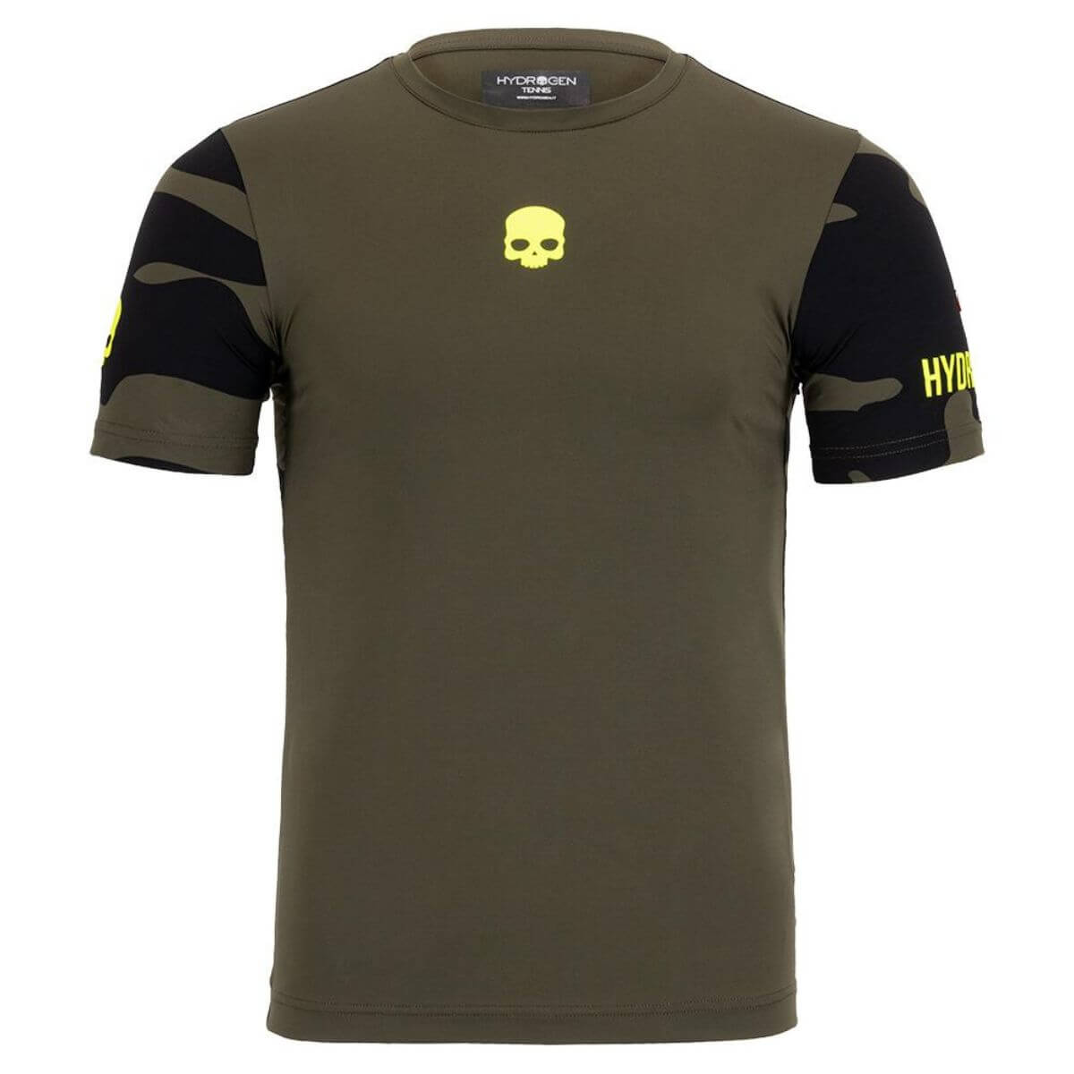 Polera Hydrogen Camuflaje Técnica Verde Musgo Hombre - Sur SportsVestuario