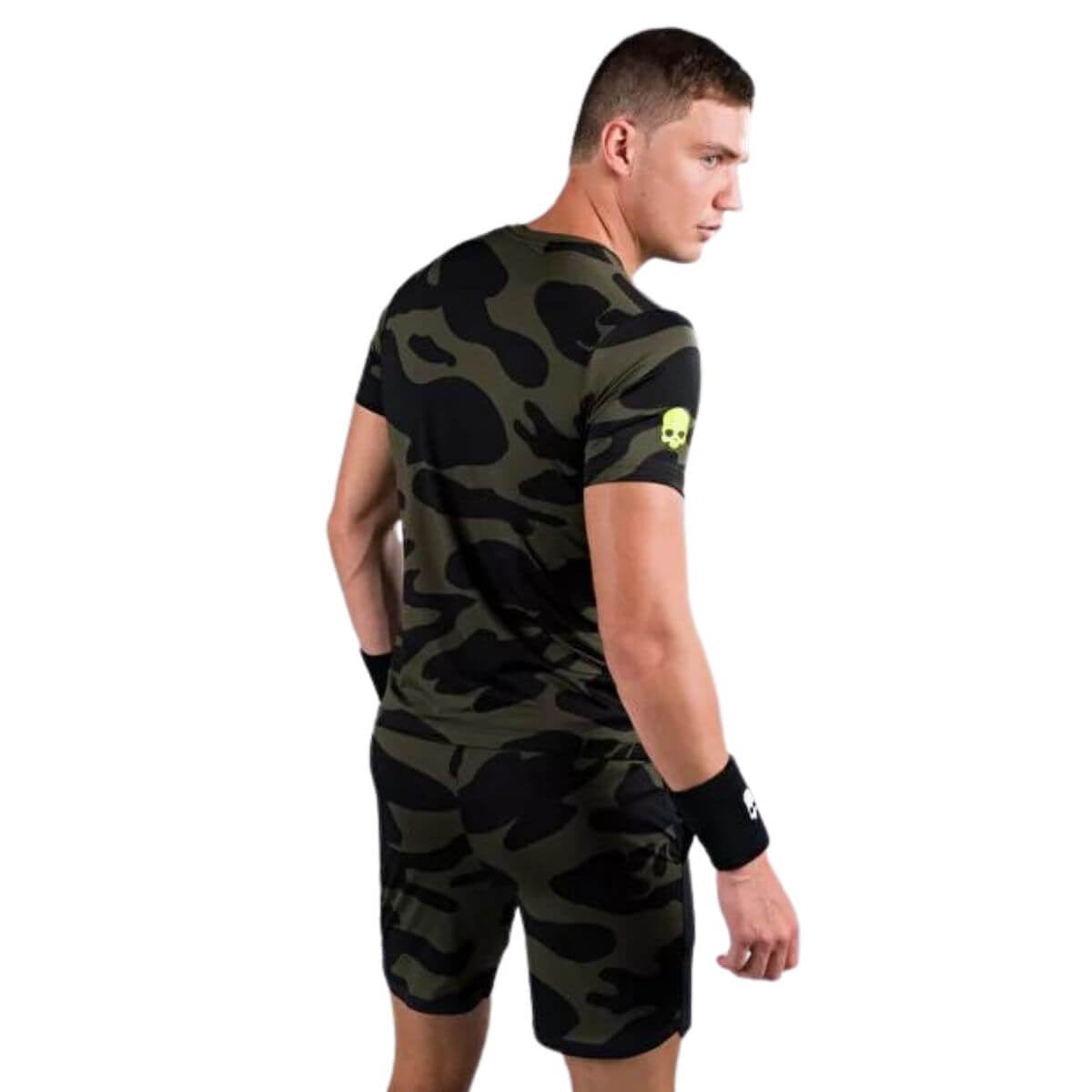 Polera Hydrogen Camuflaje Técnica Verde Musgo Hombre - Sur SportsVestuario