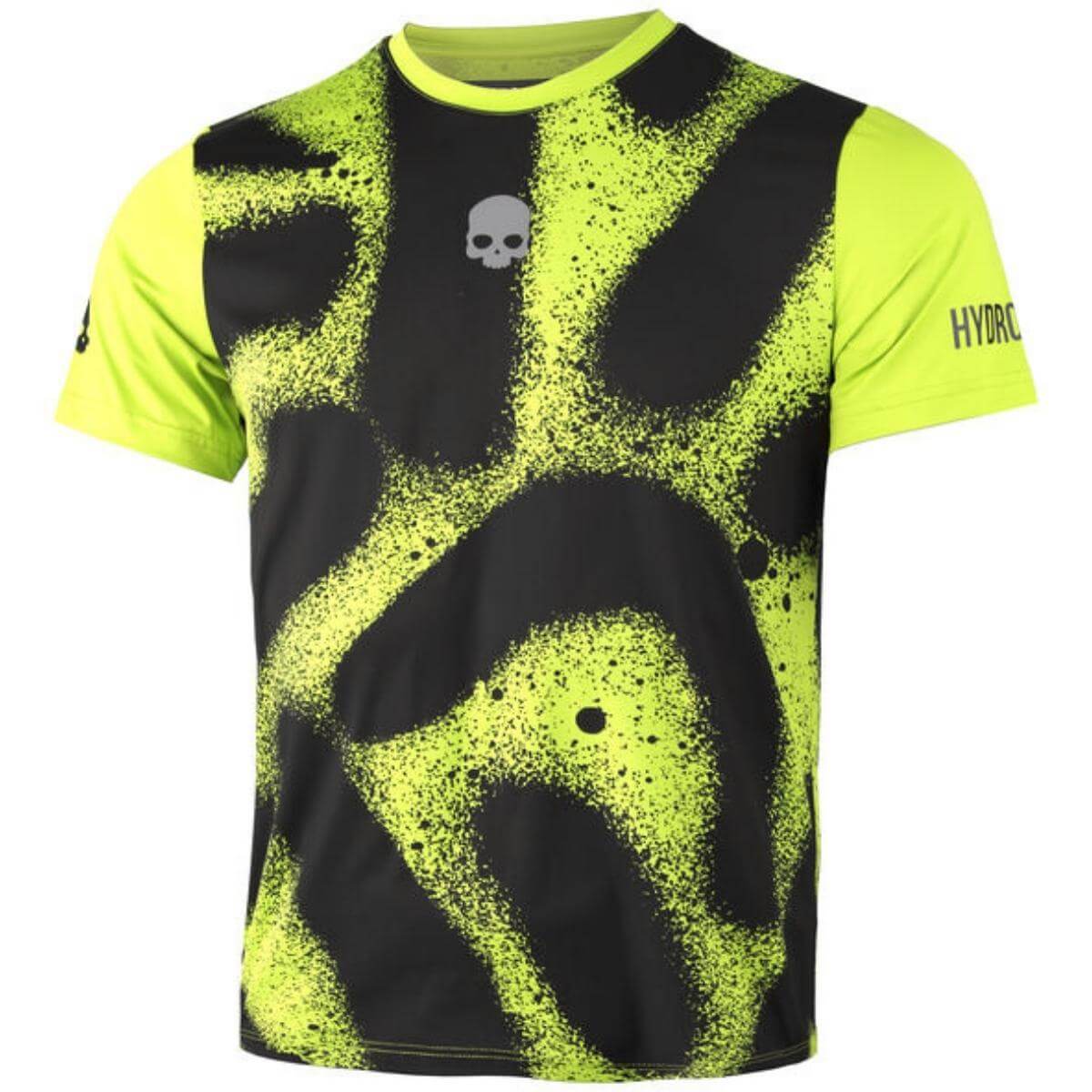 Polera Hydrogen Técnica Spray Amarilla Hombre - Sur SportsVestuario