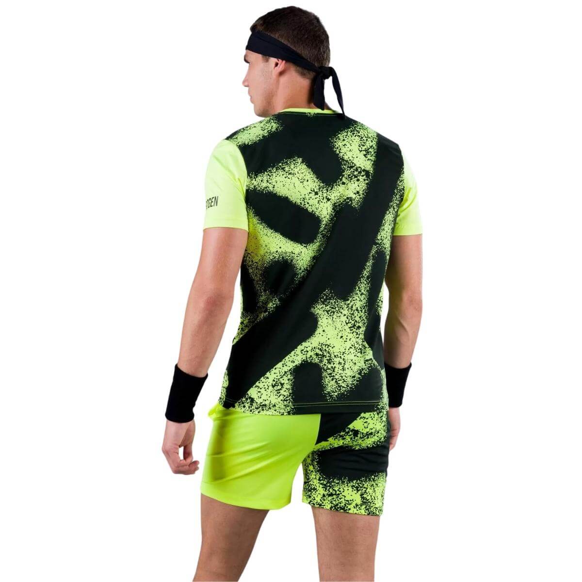 Polera Hydrogen Técnica Spray Amarilla Hombre - Sur SportsVestuario