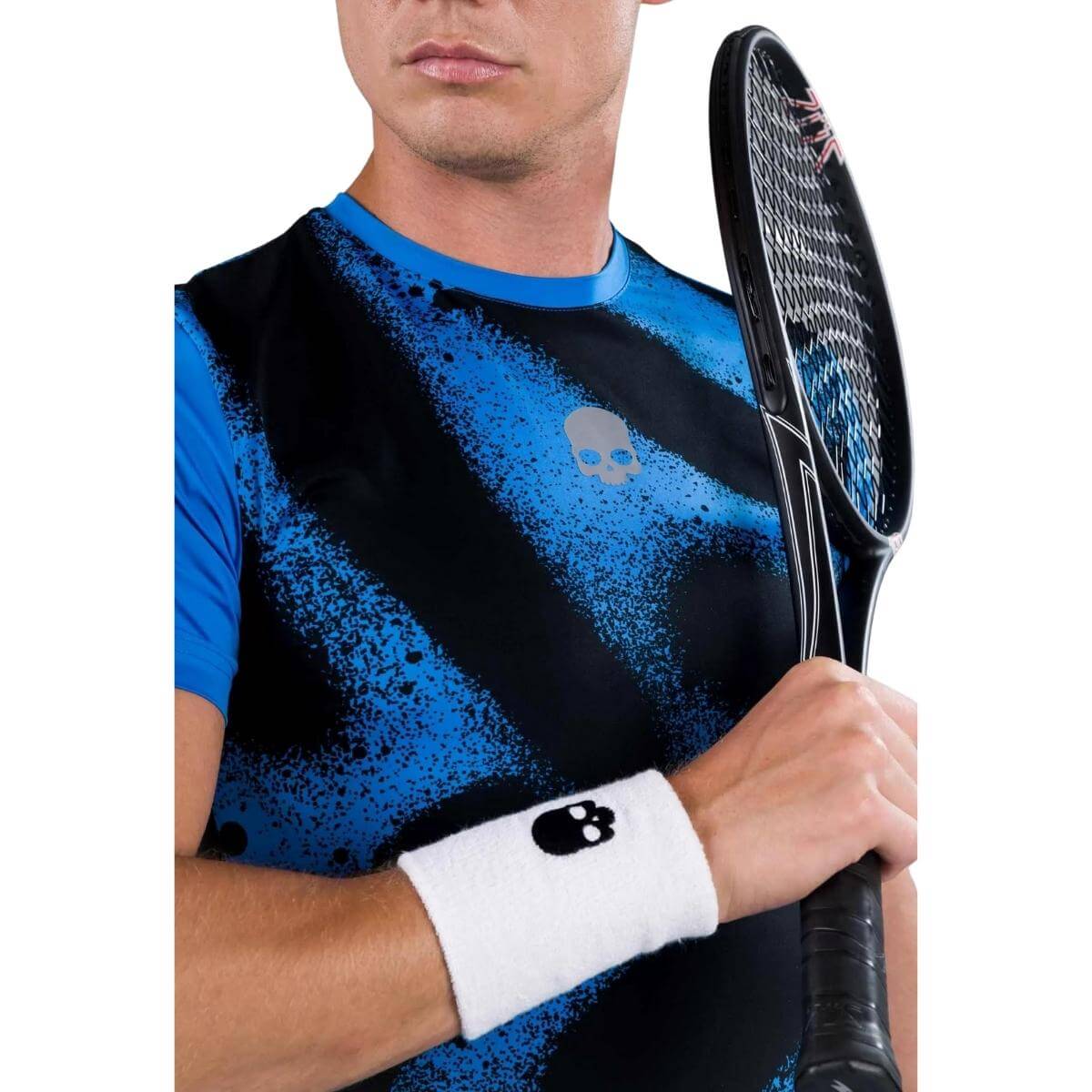 Polera Hydrogen Técnica Spray Azul Hombre - Sur SportsVestuario