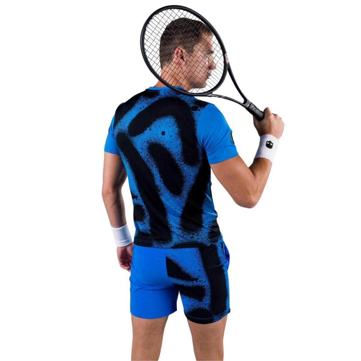 Polera Hydrogen Técnica Spray Azul Hombre - Sur SportsVestuario