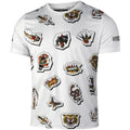 Polera Hydrogen Técnica Tattoo Blanca Hombre